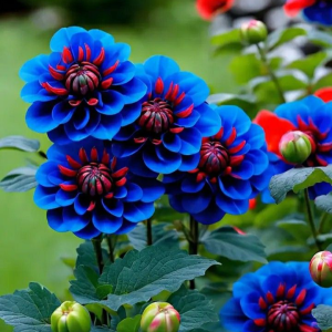 Георгин Аквамарин купить по цене от 318р. в интернет-магазине «Посадика» с доставкой почтой в в Старицае и по всей России – [изображение №1].