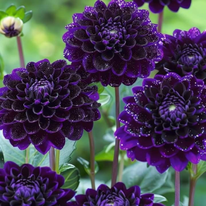 Георгин Анно Домини купить по цене от 255р. в интернет-магазине «Посадика» с доставкой почтой в в Старицае и по всей России – [изображение №1].