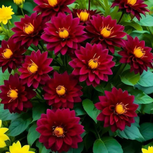 Георгин Вуцапо купить по цене от 327р. в интернет-магазине «Посадика» с доставкой почтой в в Старицае и по всей России – [изображение №1].